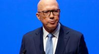 Peter Dutton, Australia's opposition leader, during the Liberal National Coalition federal election campaign launch in Sydney, Australia, on Sunday, April 13, 2025. Dutton will allow a limited number of first-time home buyers to deduct their mortgage interest payments from their taxes for five years, in addition to offering voters a one-time cost of living tax cut in the financial year ending June 2026. Photographer: Brendon Thorne/Bloomberg