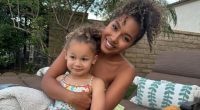 'MY WIFE AND KIDS STAR' PARKER MCKENNA POSEY POSES IT UP WITH HER MINI-ME