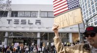 'Mostly Peaceful' Rock Smashes Into Tesla, Seriously Injuring Pregnant Passenger. This Has Gone Too Far.