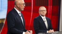 'You couldn't lie straight in bed': Leaders trade barbs in heated debate