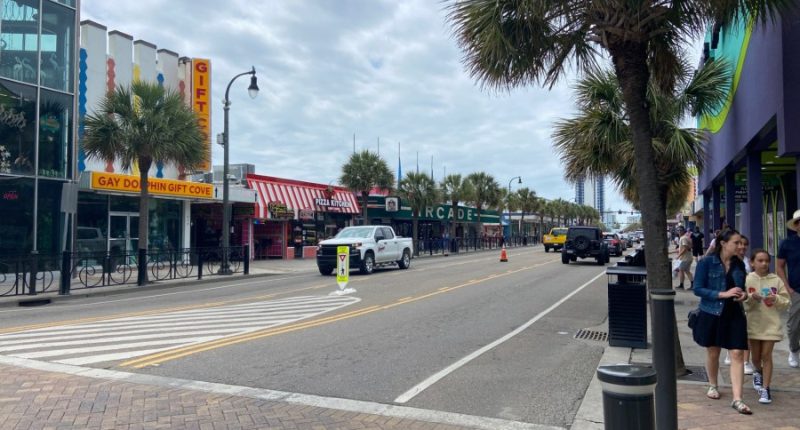 11 injured amid shooting at busy Myrtle Beach tourist area