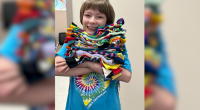 12-year-old Texas cancer patient using socks to help others