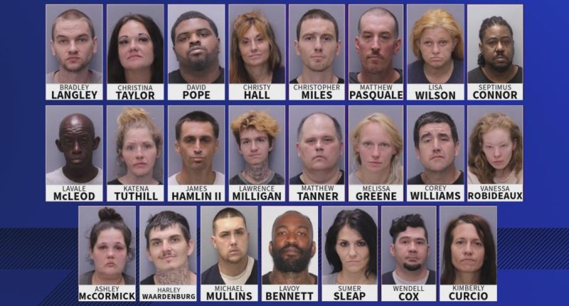 23 arrests made, 326 grams of fentanyl seized in St. Johns County drug operation