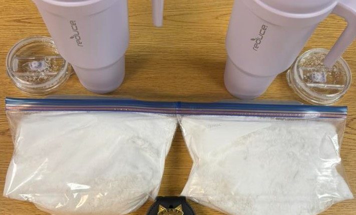 5 pounds of meth found in tumblers during arrests in Franklin Co.