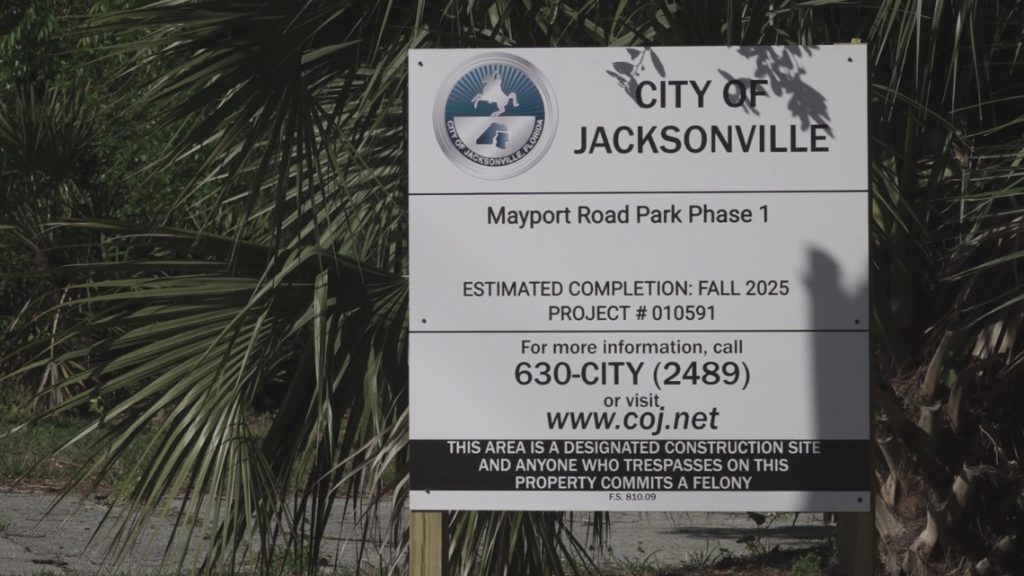 'A great idea': Work begins on new park to connect Mayport Road and Hanna Park