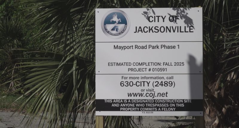 'A great idea': Work begins on new park to connect Mayport Road and Hanna Park