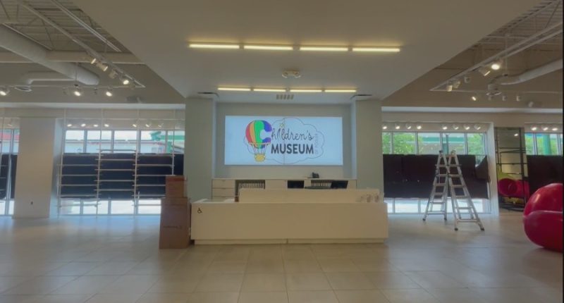 A look inside the temporary home of the Children's Museum of Pooler