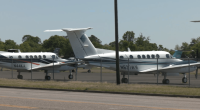 Annual tradition of watching private planes take off at Daniel Field Airport continues