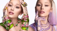 Ariana Grande glitters in very ‘Wicked’ pink and green baubles for new Swarovski campaign