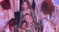 BLUE IVY AND RUMI CARTER JOIN MOM BEYONCE ONSTAGE DURING COWBOY CARTER TOUR