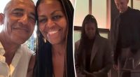 Barack and Michelle Obama spotted together for the first time in 4 months after shutting down divorce rumors