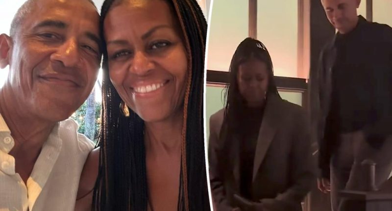 Barack and Michelle Obama spotted together for the first time in 4 months after shutting down divorce rumors