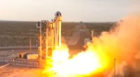 Blue Origin launch LIVE: X viewers fear for Katy Perry after live feed chaos
