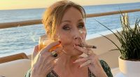 Bridgerton star Nicola Coughlan hits out at JK Rowling after Harry Potter author celebrated Supreme Court gender ruling - as trans activists take to the streets of London in protest