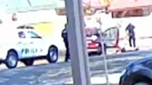 Emergency services were called to Billing Street in Elizabeth Park in northern Adelaide about 1pm today and found a ﻿36-year-old man from Elizabeth Grove with stab wounds.