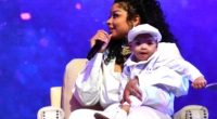 CHRISEAN ROCK PERFORMS NEW SONG 'YAHWEH' WITH HER BABY BY HER SIDE