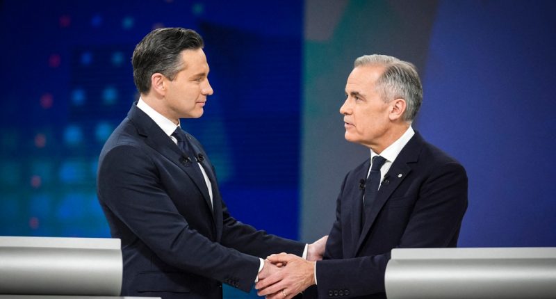 Canada’s Liberal Party and Prime Minister Mark Carney are projected to stay in power as the country digs in on Trump’s trade war