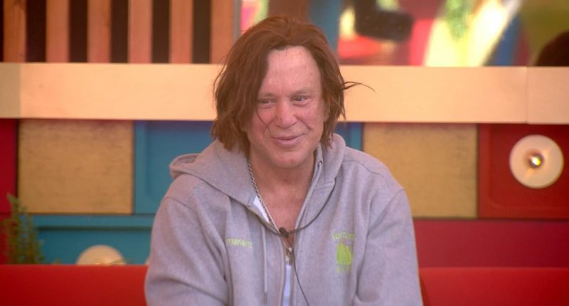 Celebrity Big Brother's Mickey Rourke, 72, makes 'homophobic' slurs