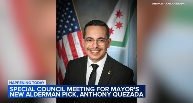 Chicago City Council to vote on Anthony Quezada as 35th Ward replacement for Carlos Ramirez-Rosa