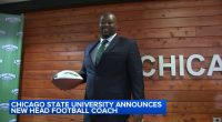 Chicago State University, or CSU, hires Bobby Rome II as 1st football coach in South Side school's history