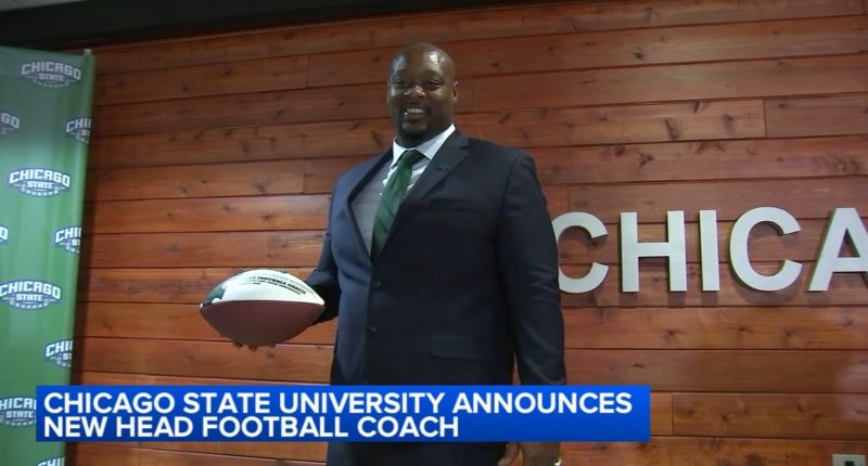 Chicago State University, or CSU, hires Bobby Rome II as 1st football coach in South Side school's history