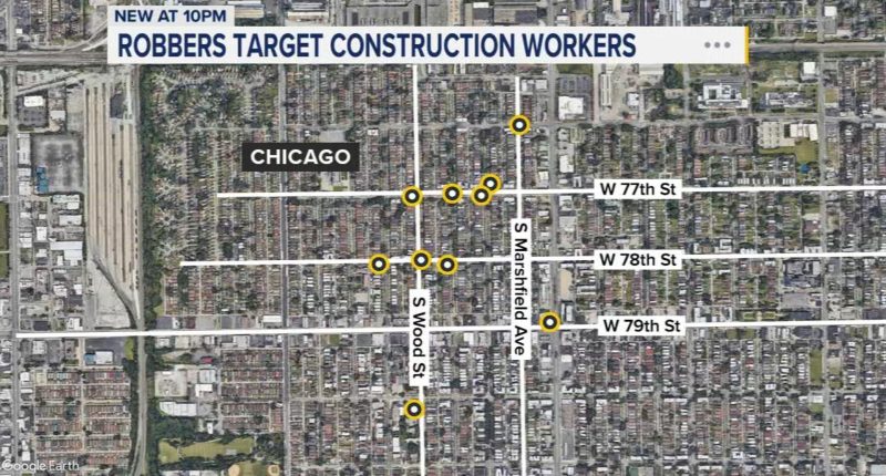 Chicago crime: Police issue warning for string of armed robberies targeting construction, repair crews in Gresham