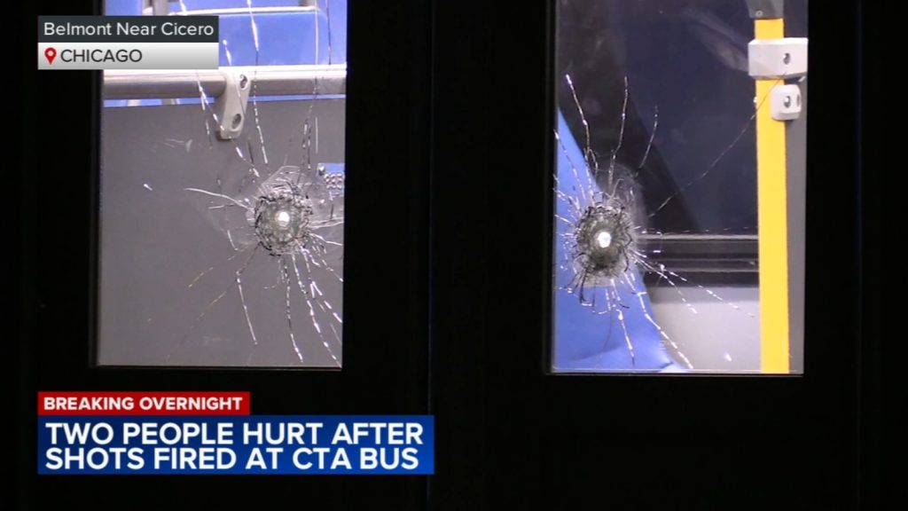 Chicago shooting: 2 injured ion CTA Belmont bus near Cicero Avenue on Northwest Side Side, witness says