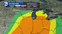 Chicago weather Wednesday: Severe weather bring wind damage, hail, tornadoes after strong Indiana, Michigan storms leave 5 dead