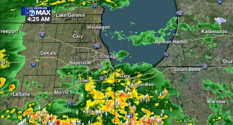 Chicago weather forecast : Storms could bring strong winds, hail to Chicago area | Radar