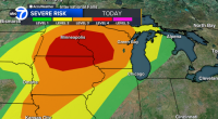 Chicago weather today: Upper Midwest braces for severe weather with the potential for strong tornadoes