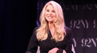 Christie Brinkley looks sensational as she puts on leggy display