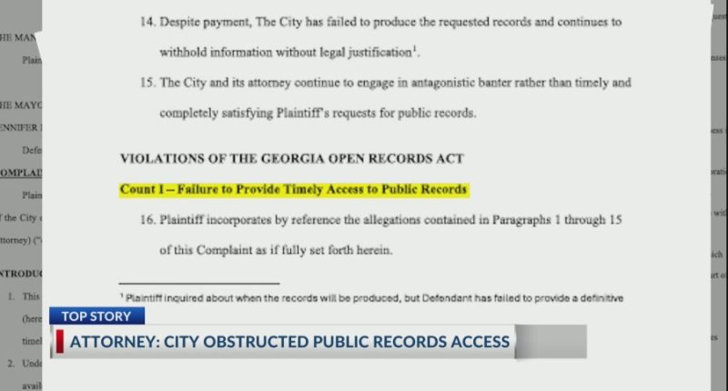 City of Savannah facing lawsuit over public records requests
