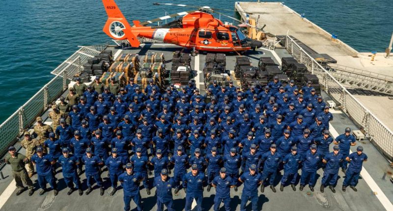 Coast Guard crew seizes more than $517.5 million worth of narcotics