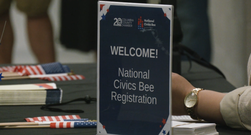 Columbia County Chamber hosts 2025 National Civics Bee