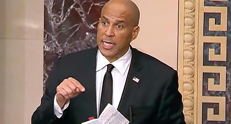 Cory Booker filibuster live: Senator giving marathon speech to protest Trump