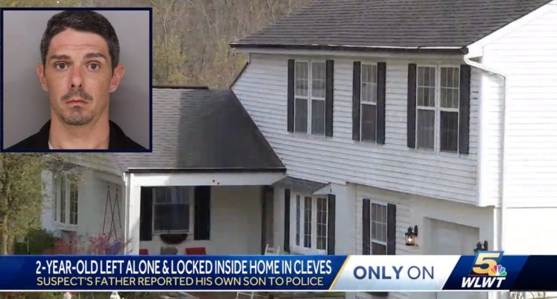 Dad left toddler restrained in filthy home for hours: Police