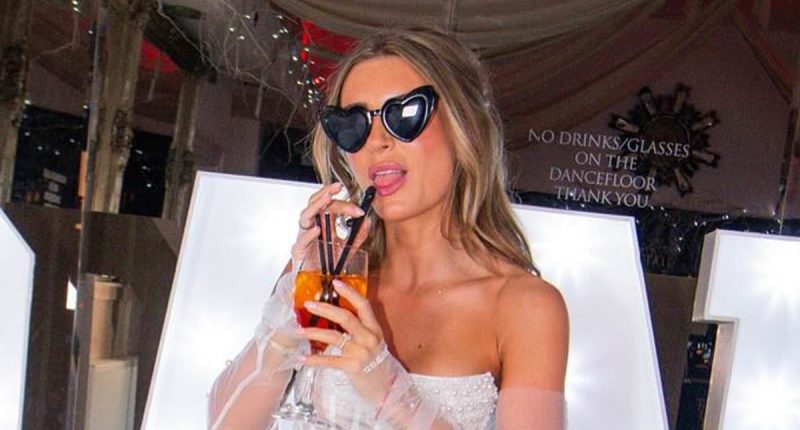 Dani Dyer downs shots amid boozy hen ahead of marrying Jarrod Bowen