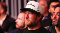 Dave Portnoy snaps back at critics after taking heat for Trump hug at UFC 314 days after slamming tariffs