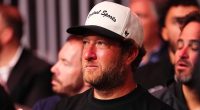 Dave Portnoy waves Israel flag at UFC 314 to celebrate 'Hitler lover' and Holocaust denier Bryce Mitchell's loss