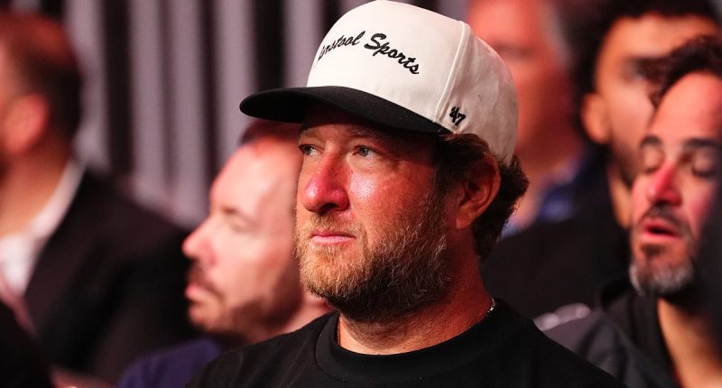 Dave Portnoy waves Israel flag at UFC 314 to celebrate 'Hitler lover' and Holocaust denier Bryce Mitchell's loss