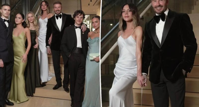 David Beckham has lots to celebrate, even as specter of the past hung over his glittering 50th birthday bash