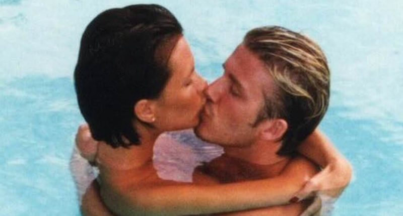David Beckham wishes wife Victoria happy birthday with racy pool snap
