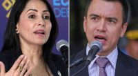 Ecuador's incumbent president and a leftist lawyer again vie for the top job in a runoff election