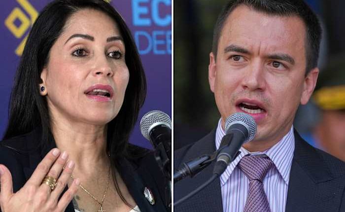 Ecuador's incumbent president and a leftist lawyer again vie for the top job in a runoff election
