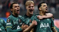 Eintracht Frankfurt 0-1 Tottenham (agg 1-2): VAR to the rescue as Dominic Solanke penalty edges Spurs into Europa League semi-finals