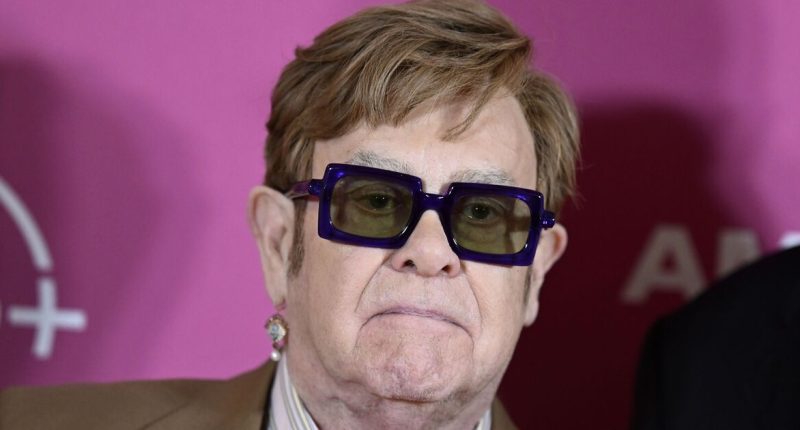 Elton John in tears as he says ‘I’ll never see my boy again’