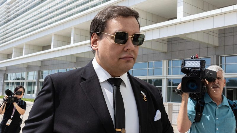 Ex-Rep. George Santos faces sentencing in federal fraud cause
