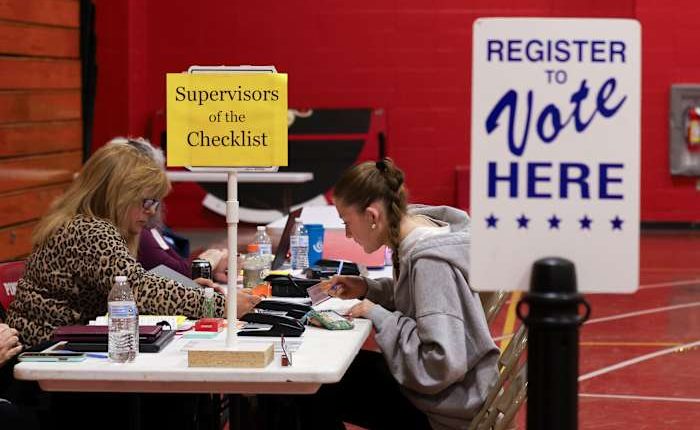 Federal judge will hear arguments as groups try to block Trump's executive order on elections