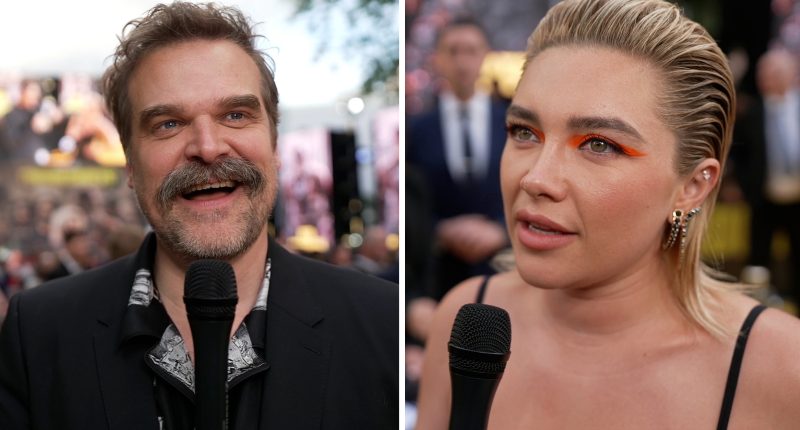 Florence Pugh, David Harbour and the cast of Marvel's 'Thunderbolts*' talk stepping into the action 