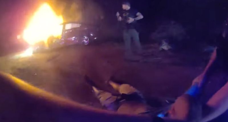 Florida man pulled from burning car in Vero Beach after crash, fleeing stop